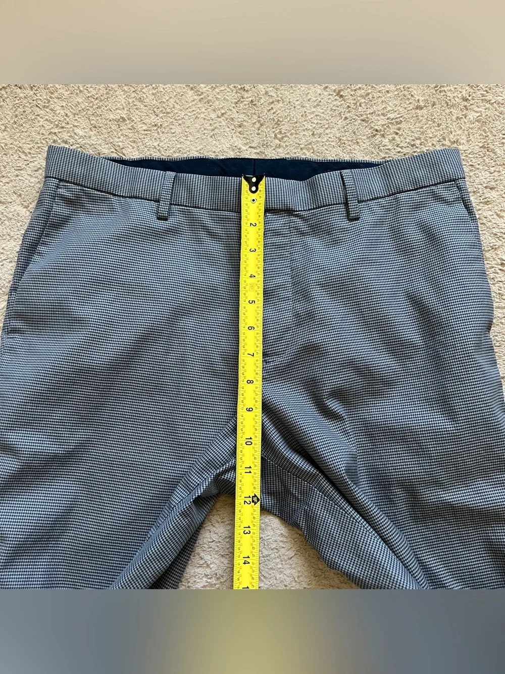 Banana Republic Slim Fit Cotton Blend Pants Preppy Minimalist Office Sz 32x36